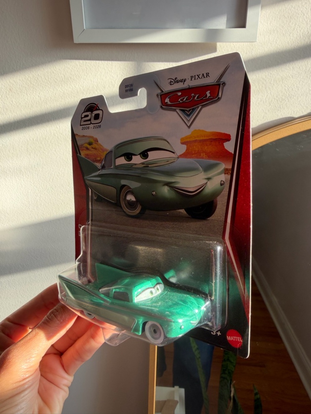 Mattel Disney Pixar Cars Metallic Green Die-Cast Car